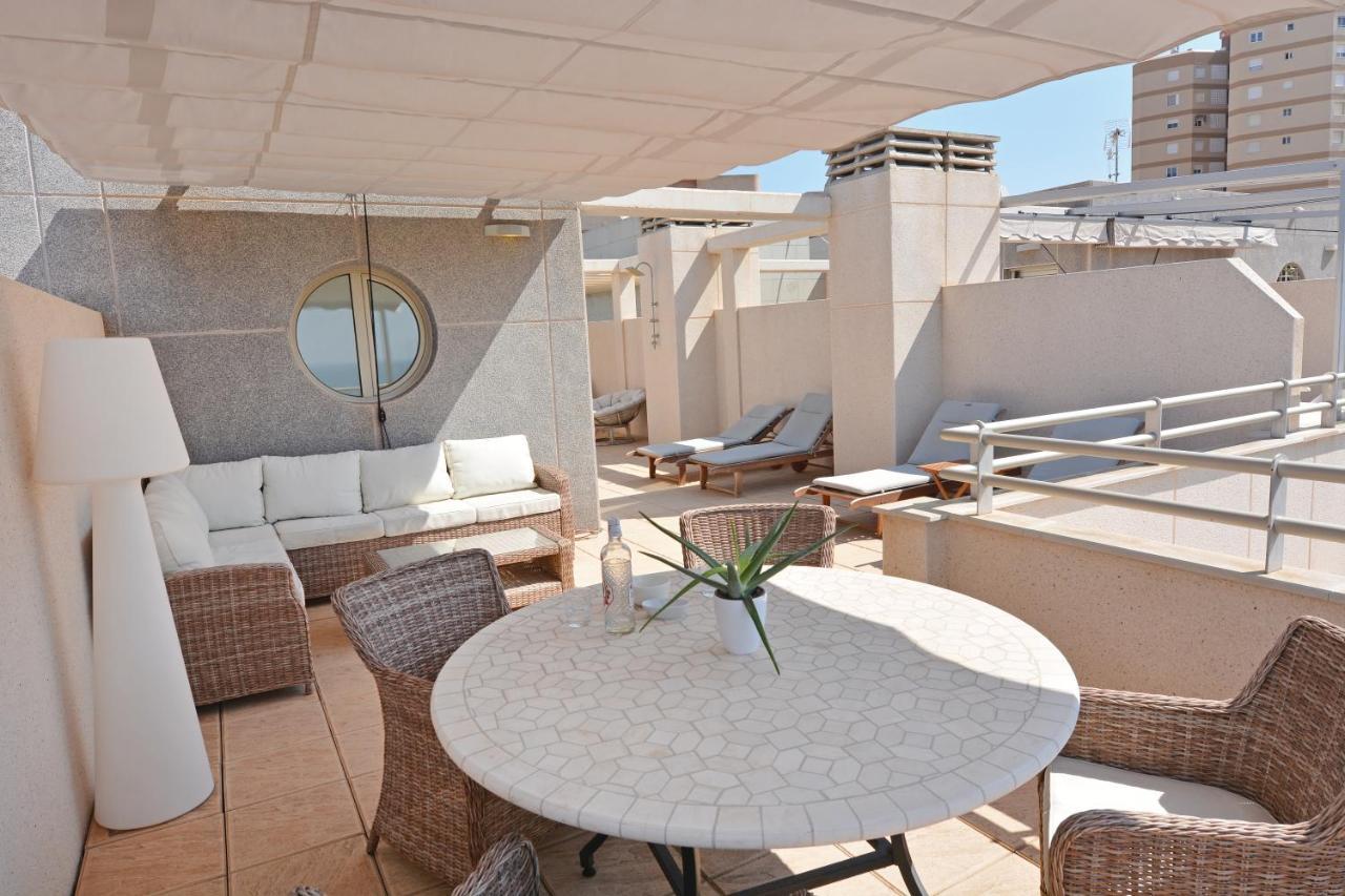 Luxury Beachfront Penthouse By Nras El Campello Exterior photo